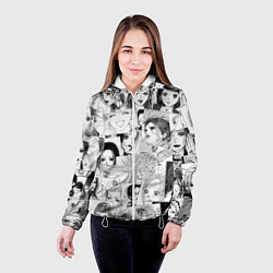 Куртка с капюшоном женская Nana pattern, цвет: 3D-белый — фото 2