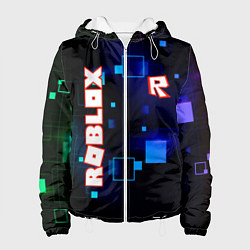 Женская куртка ROBLOX неоновые кубики