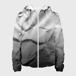 Женская куртка Мятая бумага Текстура Crumpled Paper Texture