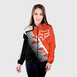Куртка с капюшоном женская FOX X KTM Сollaboration, цвет: 3D-черный — фото 2