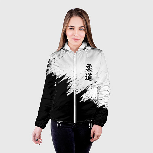 Женская куртка ДЗЮДО КУДО JUDO / 3D-Белый – фото 4