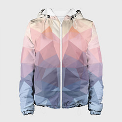 Женская куртка Полигональная свежесть 2022