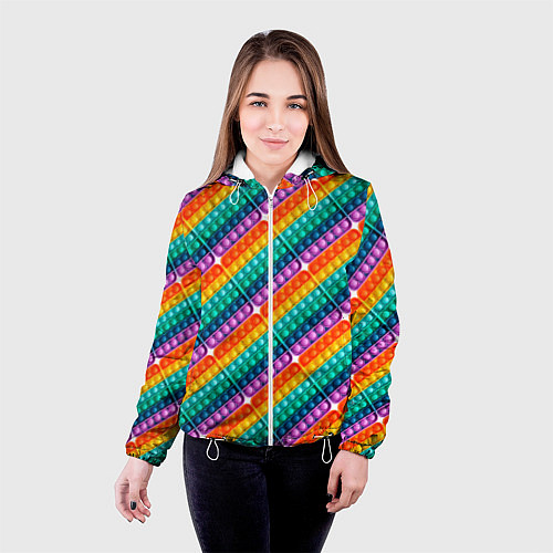 Женская куртка Pop It Now / 3D-Белый – фото 4