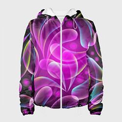 Женская куртка Объемные абстрактные узоры