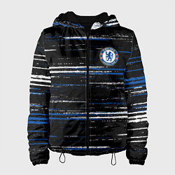 Женская куртка Chelsea челси лого