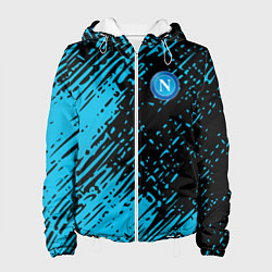 Женская куртка Napoli голубая textura