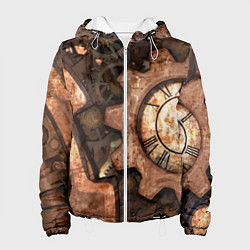 Женская куртка Композиция из шестерёнок Steampunk