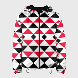 Женская куртка Geometric shapes triangles