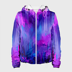 Женская куртка Purple splashes