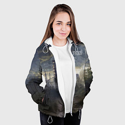 Куртка с капюшоном женская STALKER Саркофаг, цвет: 3D-белый — фото 2