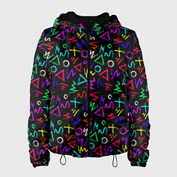 Женская куртка League Of Legends: Arcane neon logo