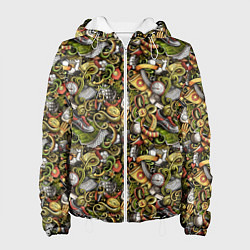 Женская куртка Футбольные бутсы и кубок