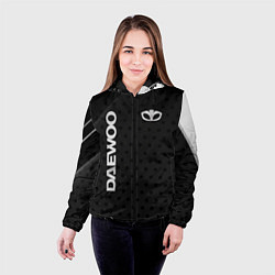Куртка с капюшоном женская Daewoo Карбон, цвет: 3D-черный — фото 2