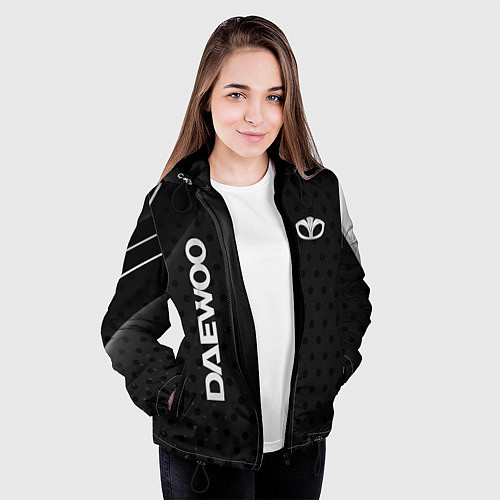 Женская куртка Daewoo Карбон / 3D-Черный – фото 3
