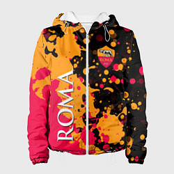 Куртка с капюшоном женская Roma Краска, цвет: 3D-белый