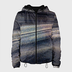 Женская куртка Волны блестящего тёмного песка