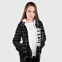 Куртка с капюшоном женская Milano - autumn - winter 2025, цвет: 3D-белый — фото 2