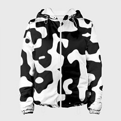 Женская куртка Камуфляж Cowskin крупный