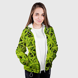 Куртка с капюшоном женская Сфагнум, цвет: 3D-белый — фото 2