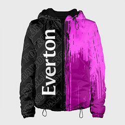 Женская куртка Everton pro football: по-вертикали