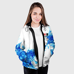 Куртка с капюшоном женская Jdm style - Japan, цвет: 3D-черный — фото 2