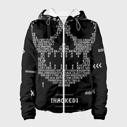 Женская куртка Hacked skull