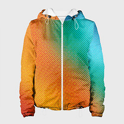 Женская куртка Полутоновый градиент - текстура