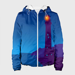 Женская куртка Маяк в ночи