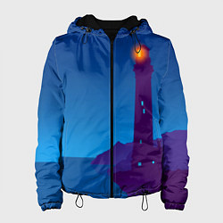 Женская куртка Маяк в ночи