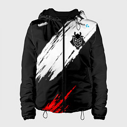 Куртка с капюшоном женская G2 форма, цвет: 3D-черный