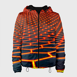 Женская куртка Honeycomb yellow cyber