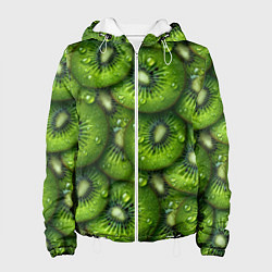 Женская куртка Сочная текстура из киви