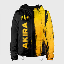 Женская куртка Akira - gold gradient: по-вертикали