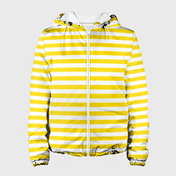Женская куртка Светло-желтые полосы