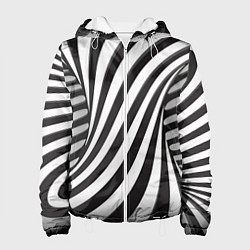 Женская куртка Полосатая зебра