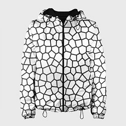 Женская куртка Мозаика белый