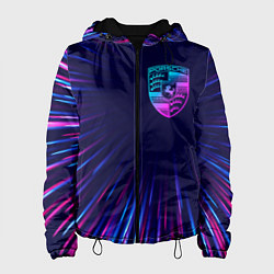 Женская куртка Porsche neon speed lines