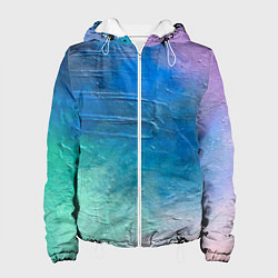 Женская куртка Пудра и голубые краски