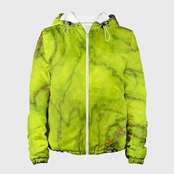 Женская куртка Abstraction green
