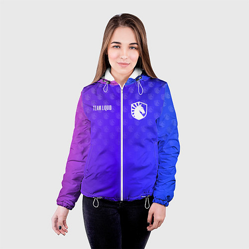 Женская куртка Форма Team Liquid / 3D-Белый – фото 4