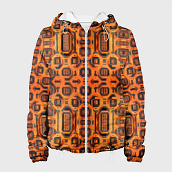 Женская куртка Оранжевый киберпанк