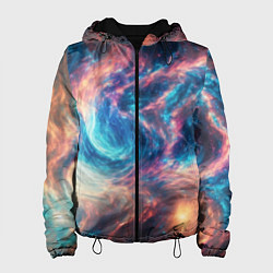 Женская куртка Космические узоры необычные