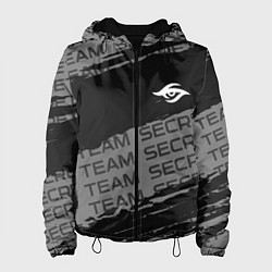 Куртка с капюшоном женская Форма Team Secret, цвет: 3D-черный