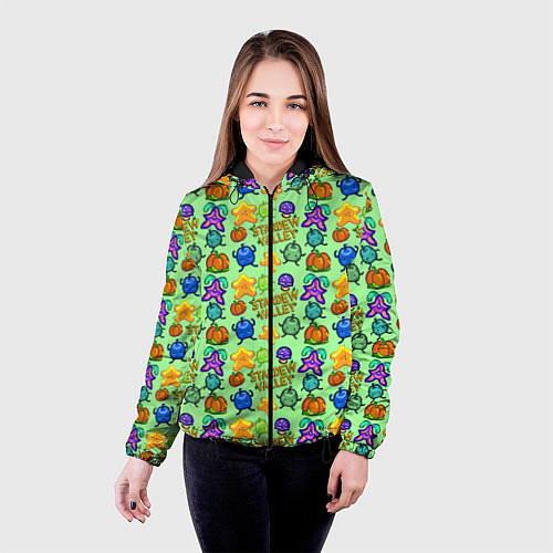 Женская куртка Джунимо из Стардью / 3D-Черный – фото 4