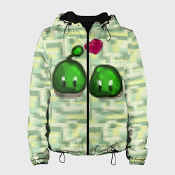 Женская куртка Зеленые слаймы стардью