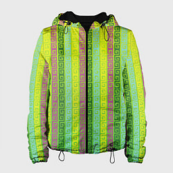 Женская куртка Abstraction green
