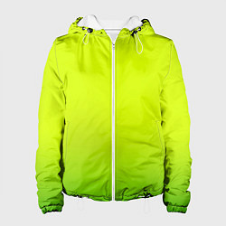 Женская куртка Сочный лимон градиент