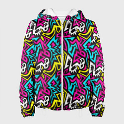 Женская куртка Цветные зигзаги Colored zigzags