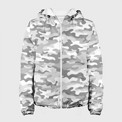 Женская куртка Камуфляж серый