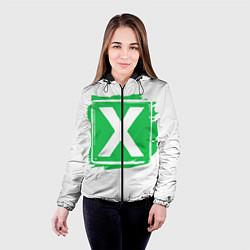 Куртка с капюшоном женская Ed Sheeran Multiply, цвет: 3D-черный — фото 2